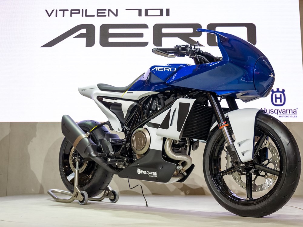 Husqvarna unveil Vitpilen 701 Aero concept