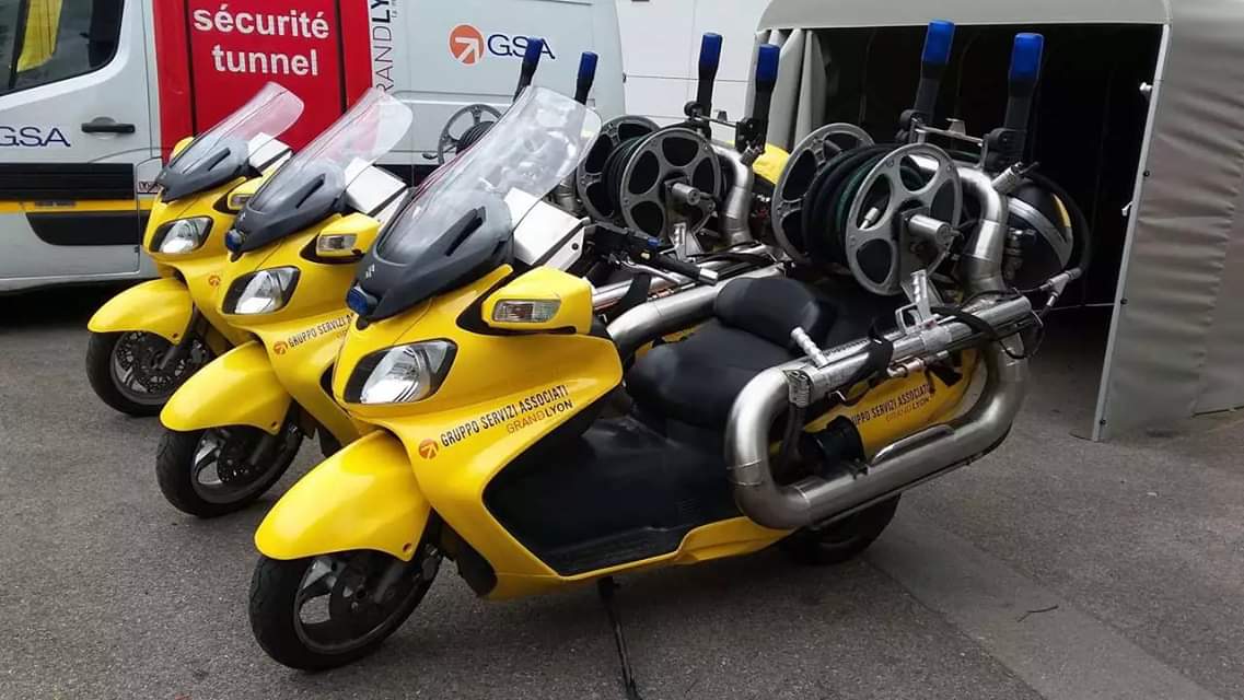 İtfaiyeci Burgman 650 şaşırttı