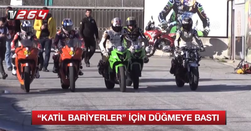 “Katil bariyerler” için düğmeye bastı