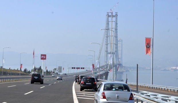 Osmangazi köprüsü geçiş ücretine %44 zam
