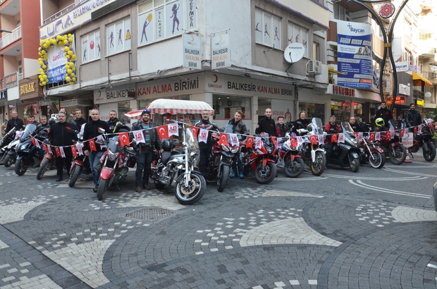 İlik Nakli Bekleyen Öykü için Balıkesirli Motorculardan Kampanya