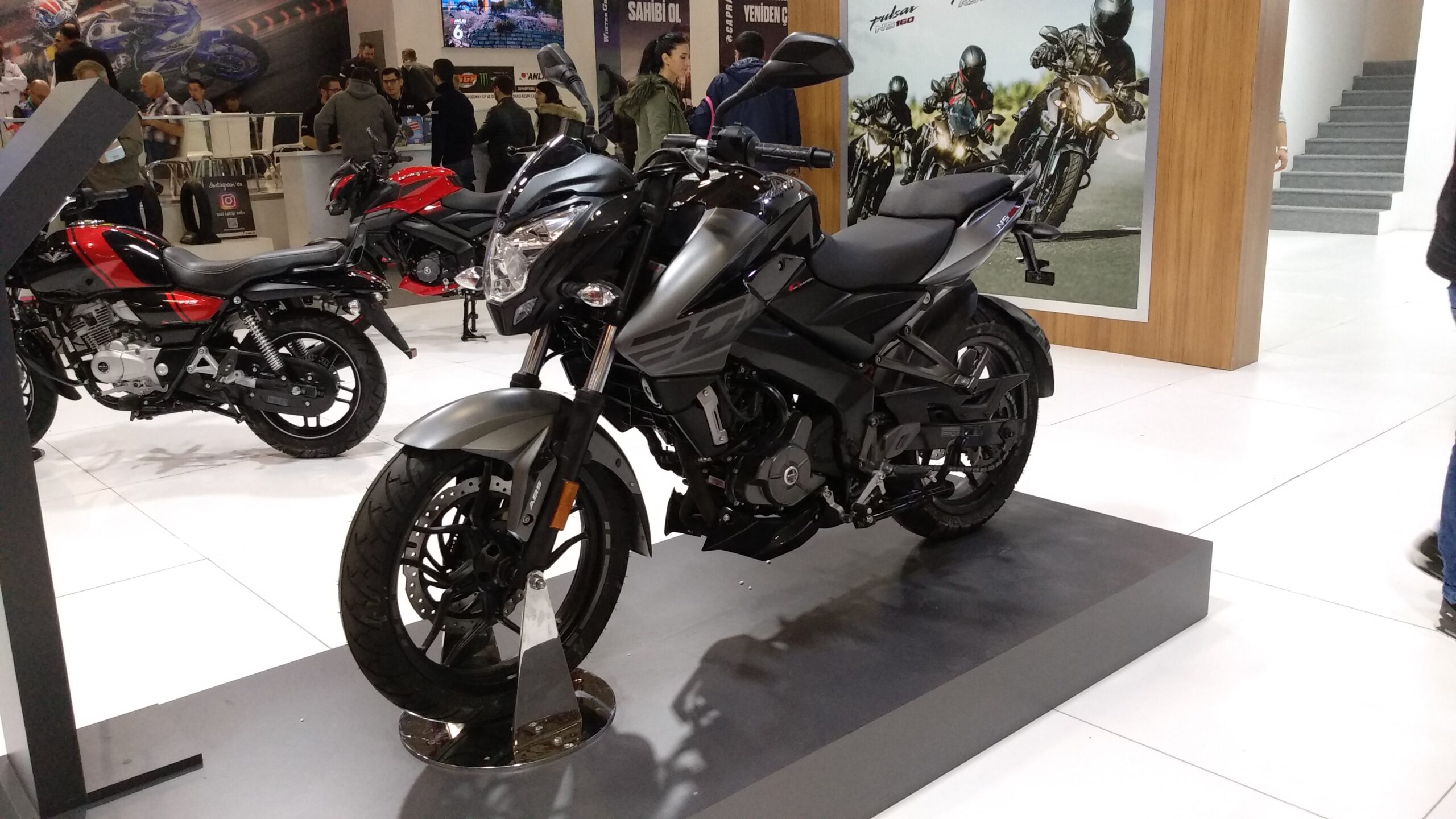 Bajaj standı, Motobike Expo İstanbul 2019