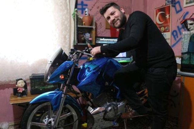 Türkiye'de Sadece Bende Var Dediği Motosiklet