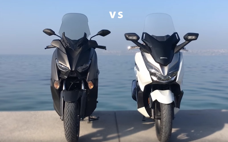 2019 Yamaha XMAX 250 mi, Honda Forza 250 mi?