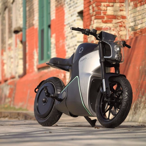 Fuell Flow elektrikli motosiklet