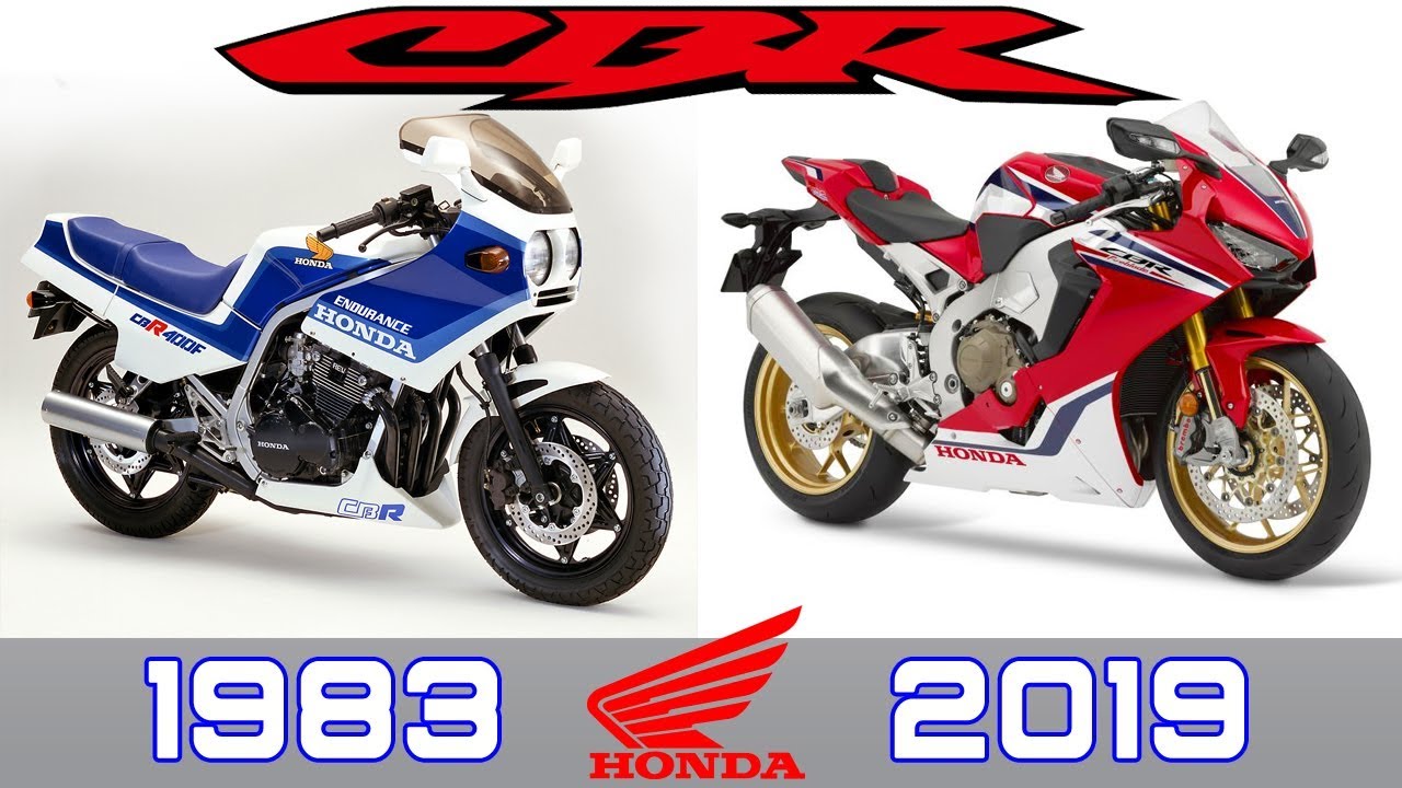 HONDA CBR Series - Gelişimi (1983-2019)