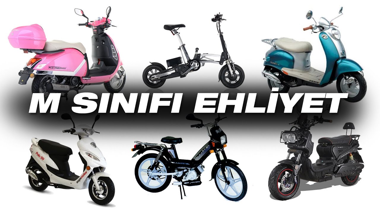 M Ehliyet İle Kullanılabilecek Motosikletler