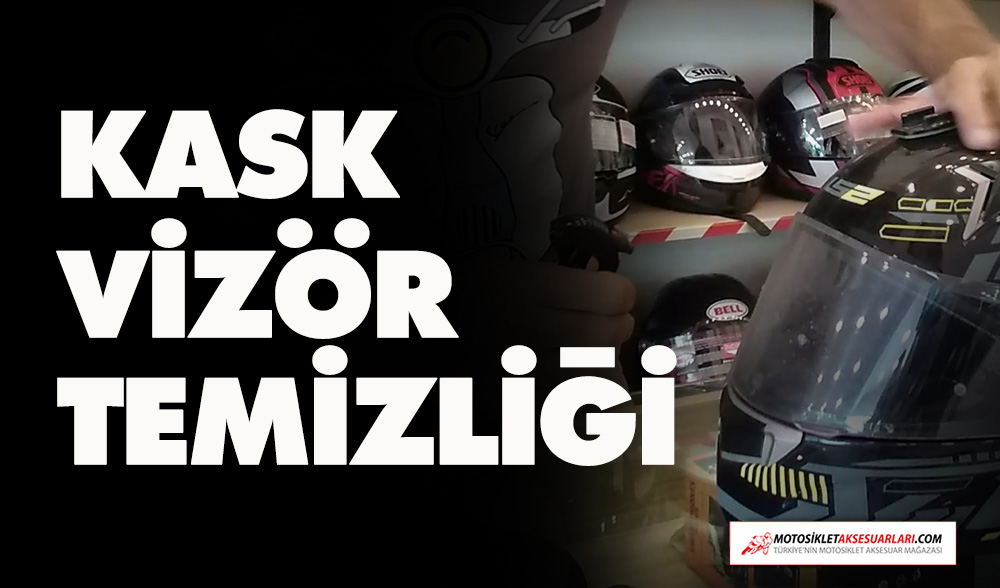 Kask Vizör Dış Temizliği Nasıl Yapılır