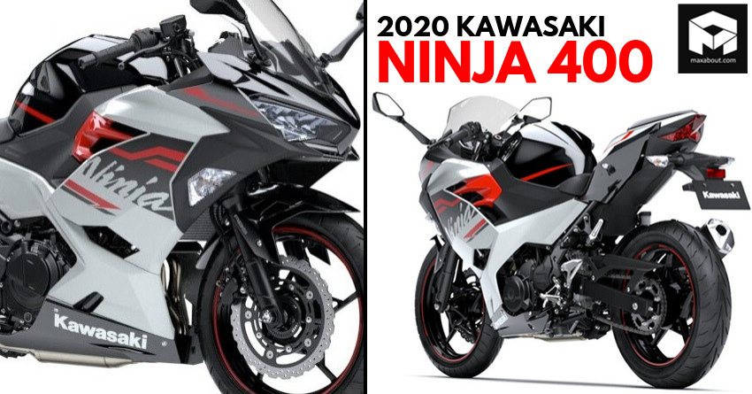 2020 Kawasaki Ninja 400 Japonya'da Çıktı