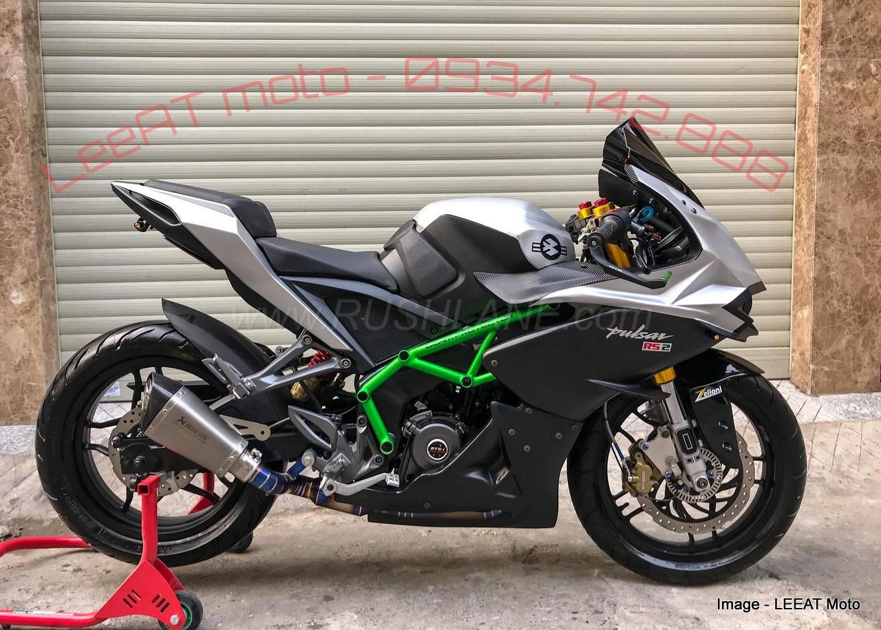Bajaj Pulsar RS200'e Kawasaki Ninja H2 Modifiyesi