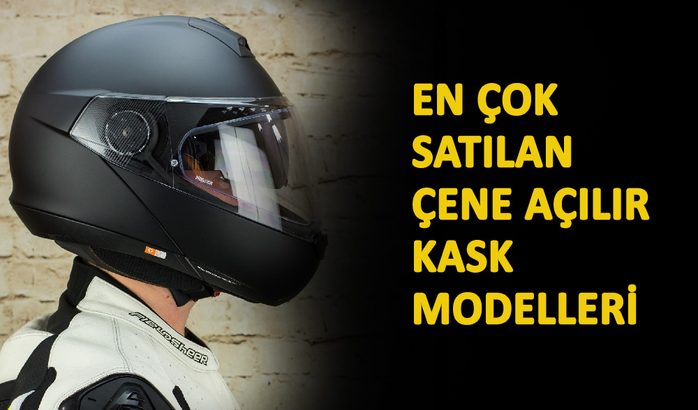 En çok satın alınan çene açılır kask modelleri