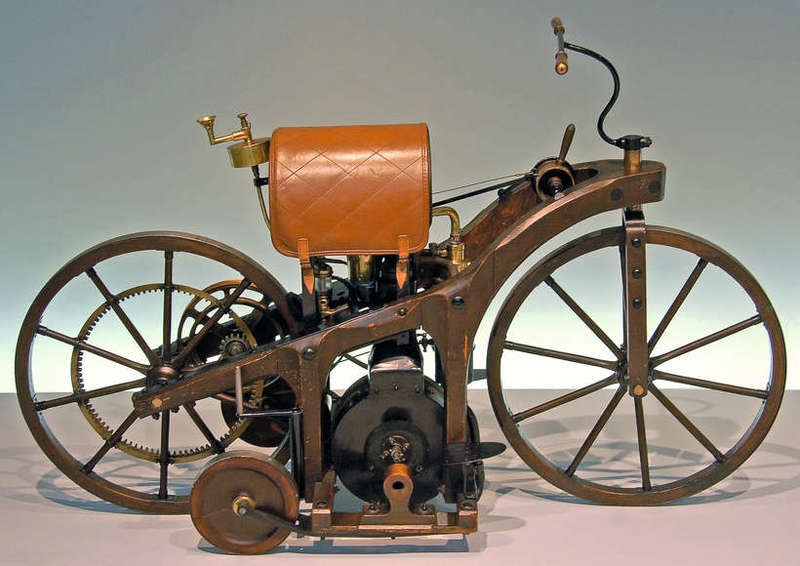 İlk Motosiklet 1868 Yılında Tasarlanmıştı