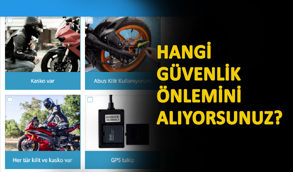 Hangi güvenlik önlemini alıyorsunuz?
