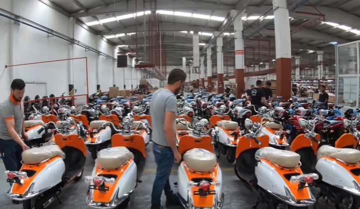 Mondial Motosiklet Nasıl Üretiliyor?
