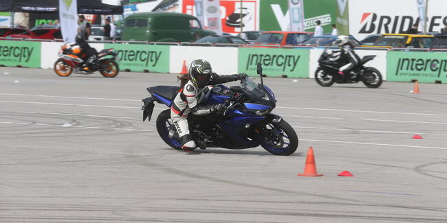 Motosiklet tutkunları İstanbul Park'ta buluşuyor