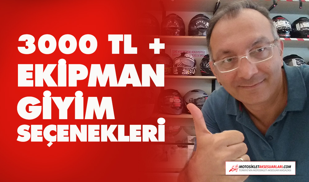 3000 TL + Motor Ekipman