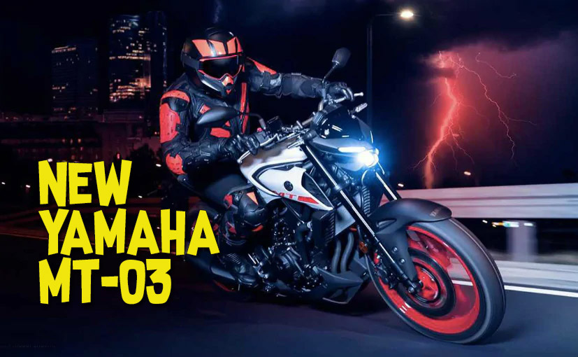 2020 Yamaha MT-03, Dark Lightning