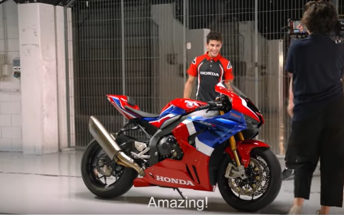 Marc Marquez, yeni 2020 CBR1000RR-R Fireblade SP testi