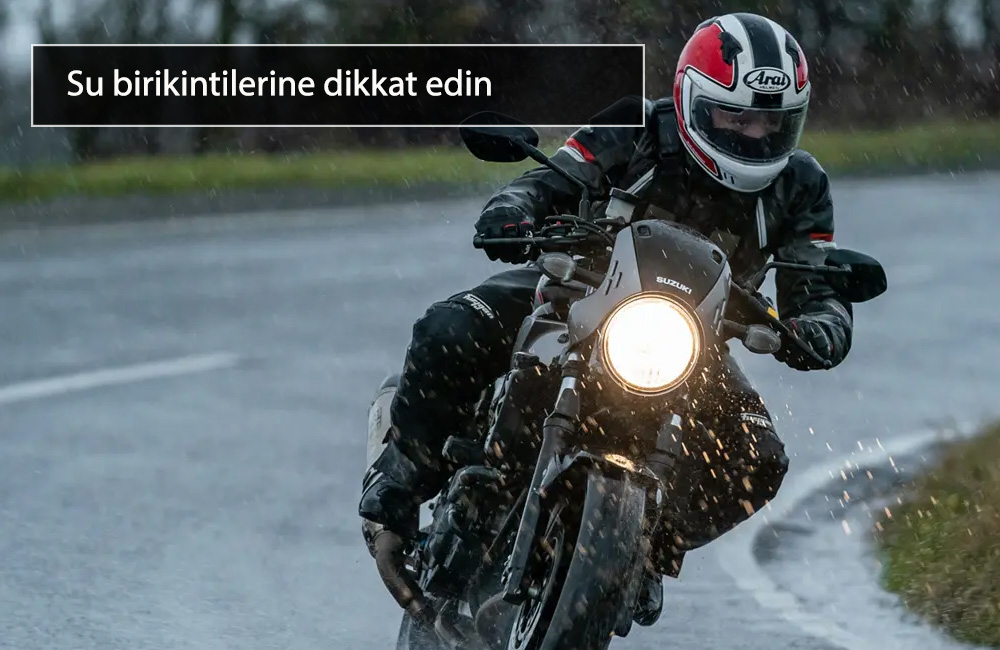Yağmurda Motosiklet Kullanmanın 14 Önemli Noktası