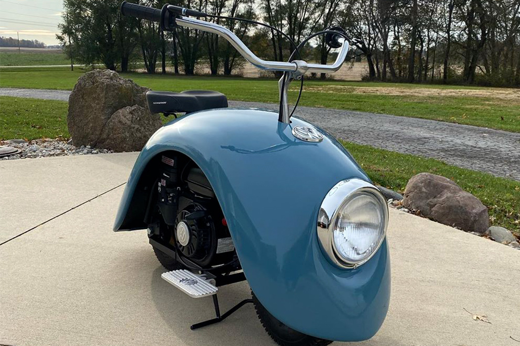 Volkswagen Beetle Parçasından Motosiklet Tasarladılar