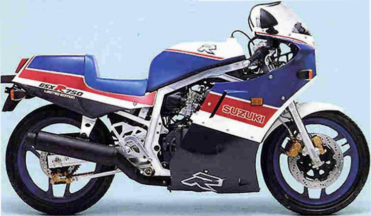 Gsx R 750 1986 G and Gsx R 750 R