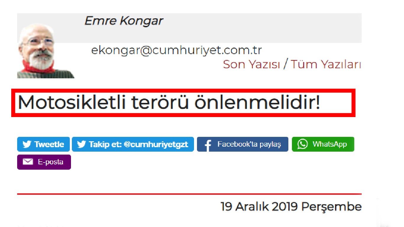 Bir Trafik Cahili - Emre Kongar