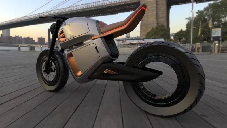 İlk Hibrit Motosiklet NAWA