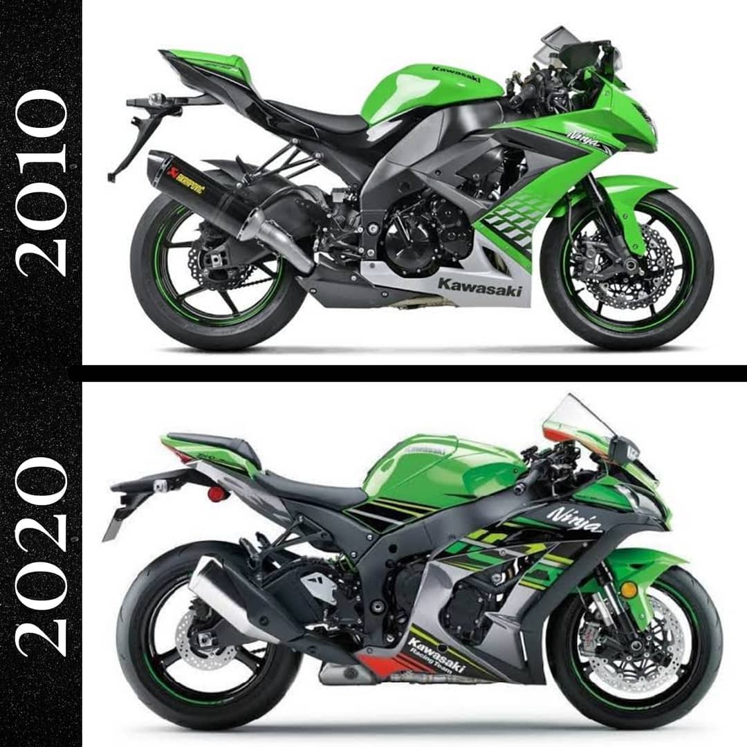 2010 yılından 2020 yılına gelene kadar değişim geçiren 3 Motosiklet modeli