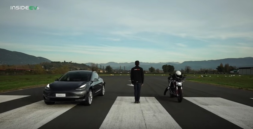 ZERO SRF Motosiklet, Tesla'yı ezdi geçti