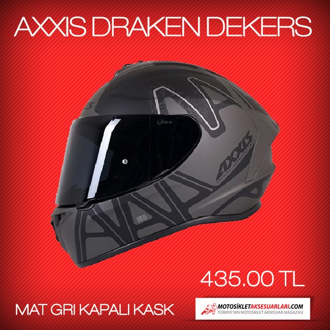 Axxis Draken Dekers Kask