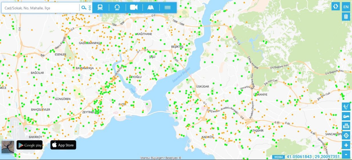 İstanbul Doğal Afet Toplanma Alanları Yayınlandı