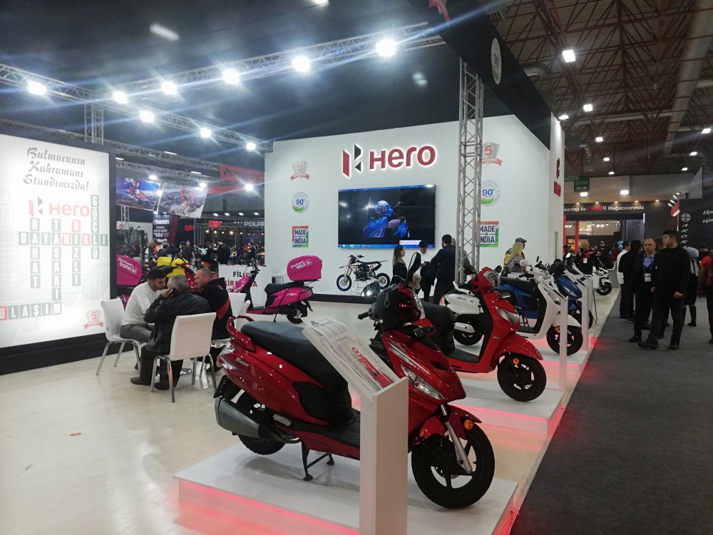 Hero Motosiklet Standı, Motobike Expo 2020