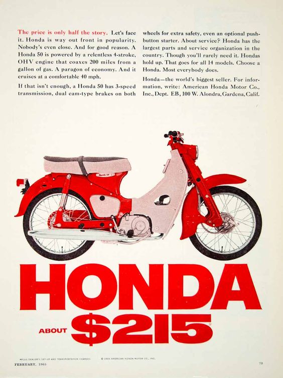 Gördüğünüz Anda Sizi 40 Yıl Öncesine Götürecek Birbirinden İlginç Motosikletli Reklamlar