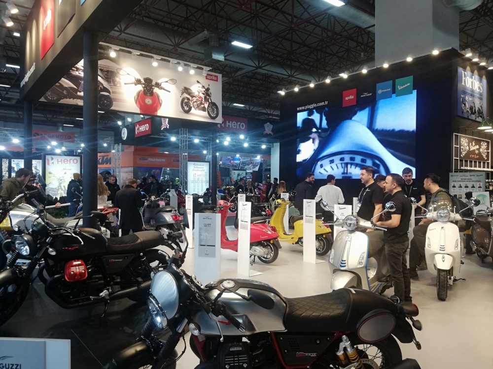 Vespa Motosiklet Standı, Motoexpo 2020