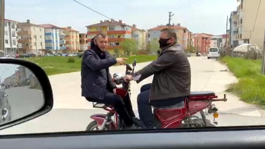 Motosikletle Yolculuk Yapanlara "Sosyal Mesafe"den Para Cezası