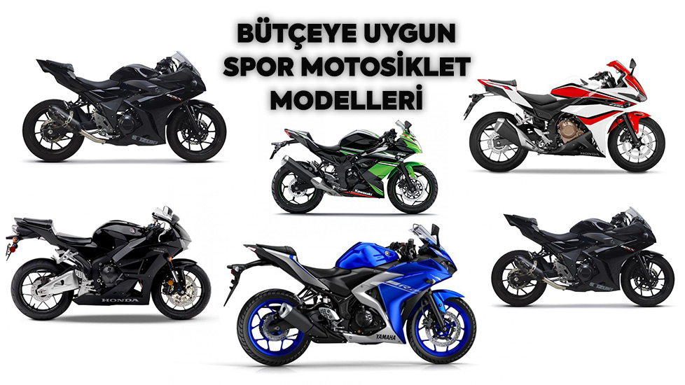 16bin tl - 85bin tl Bütçeye Uygun Spor Motosiklet Modelleri