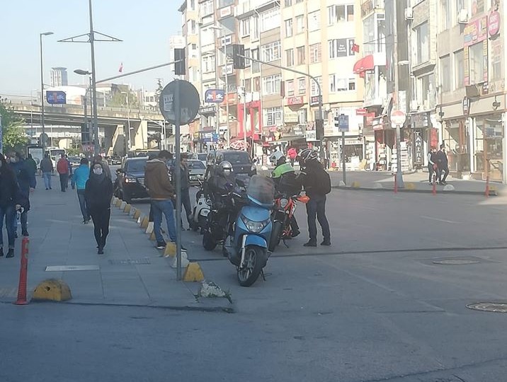 1148 Kask kullanmayan motosiklet sürücüsüne ceza yağdı