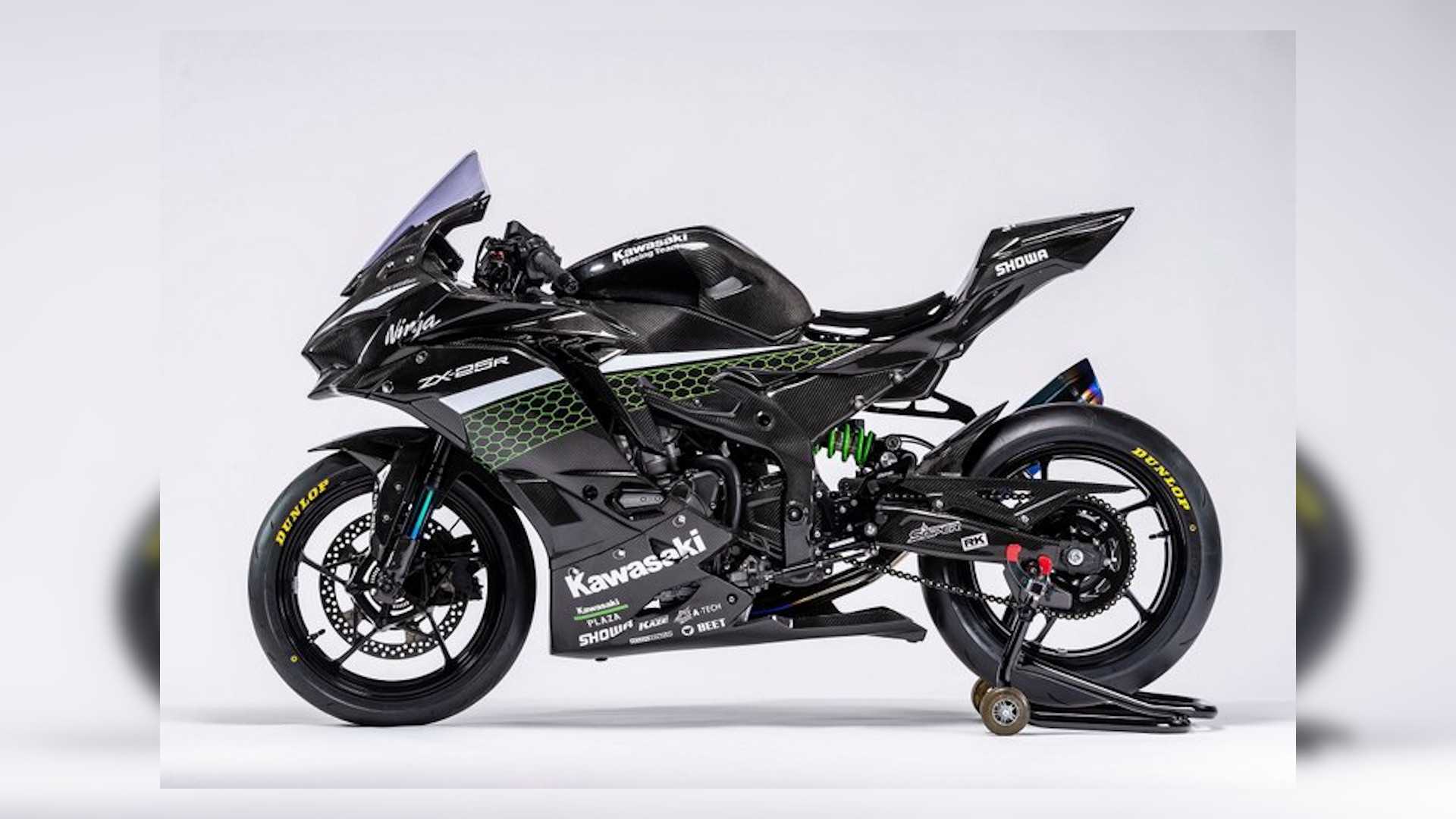 Kawasaki Release 2021 Race-Spec Carbon ZX-25R Pictures