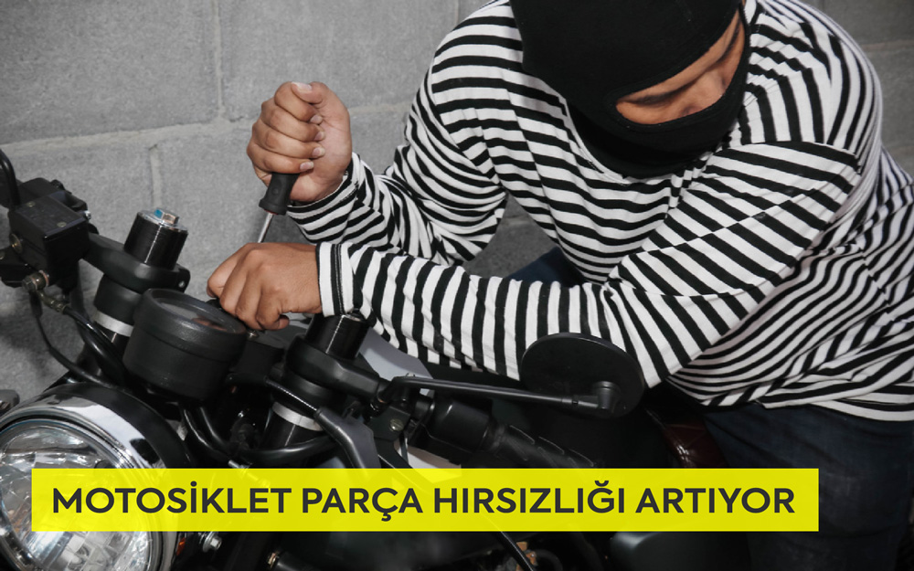Motosiklet Parça Hırsızlığı Artıyor