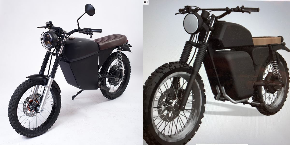 BlackTea elektrikli moped, daha iyi bir tasarıma sahip