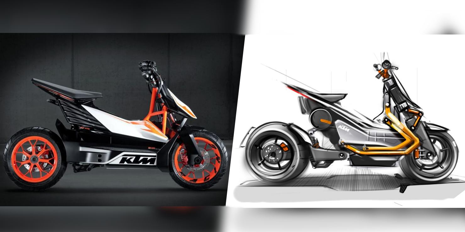 KTM, scooter / motosiklet boşluğunu için yeni elektrikli motosiklet üzerinde çalışıyor