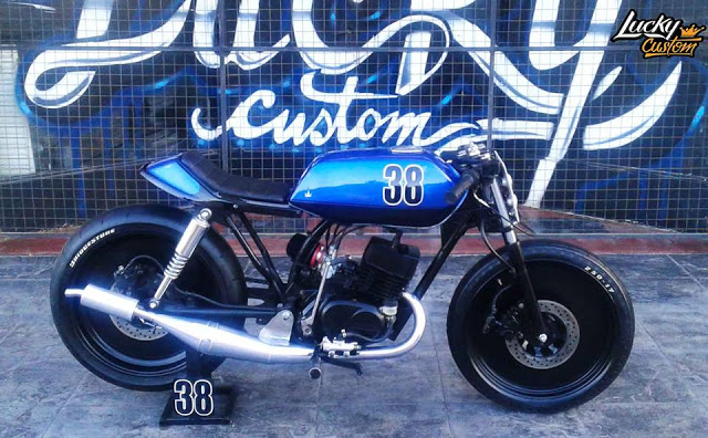 Suzuki AX100 modifiye