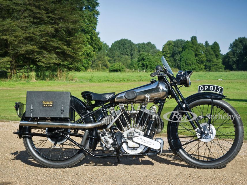 Dünyanın En Pahalı Motosikletlerinden - 1926 Brough Superior SS100