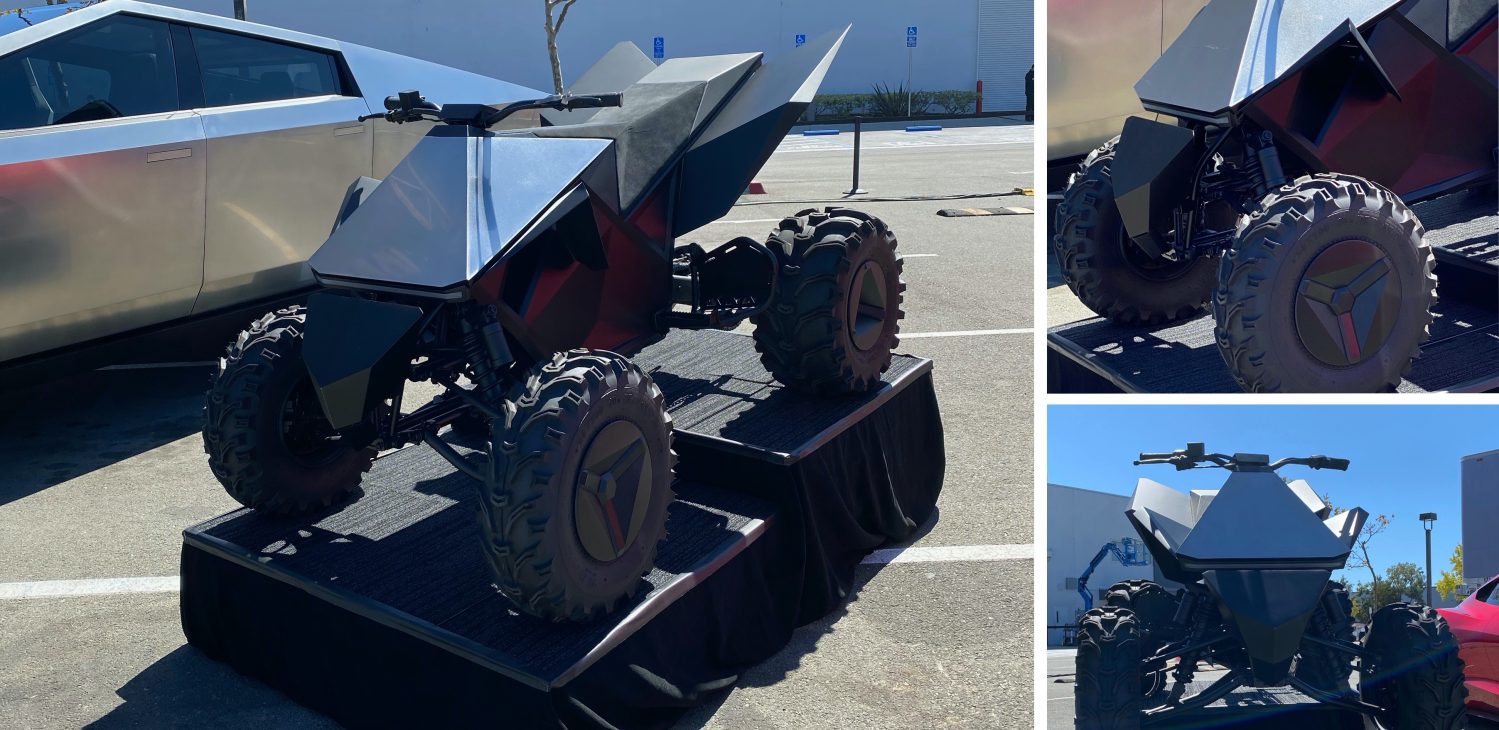 Tesla Cyberquad elektrikli ATV prototipi