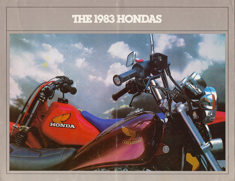 1983 Honda Modelleri Broşürü