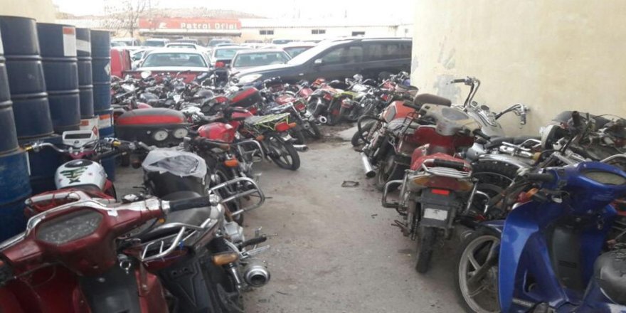Motosiklet Hırsızları Yediemin Otoparklarına Yöneldi