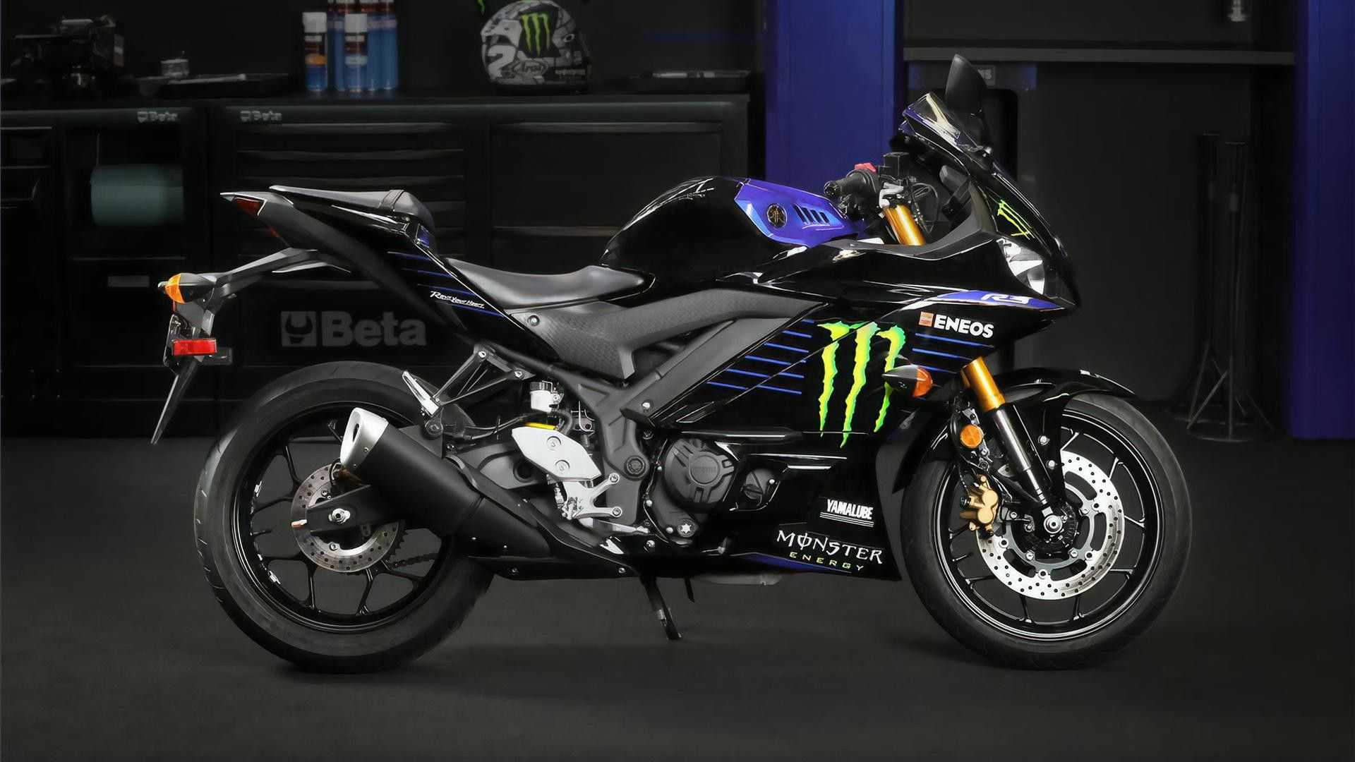 Yamaha YZF-R3 Monster Energy, 2021