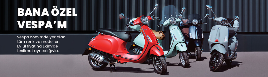 Vespa Fiyatları, Ekim 2020