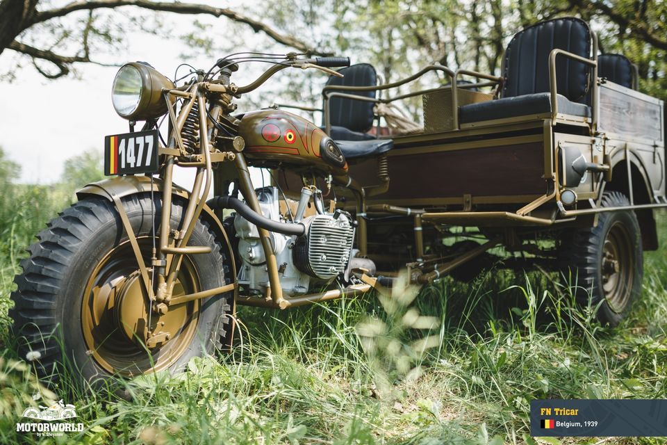 1939 FN Tricar | Belçika
