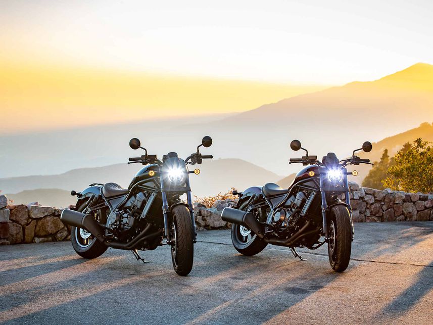 Honda Africa Twin Motorunu 2021 Rebel 1100'de Kullanıyor